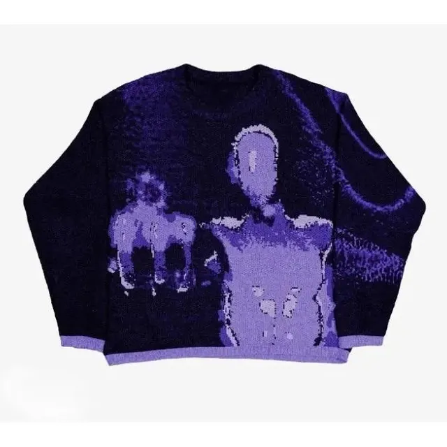 Knit Sweater Pixel Art Graphic