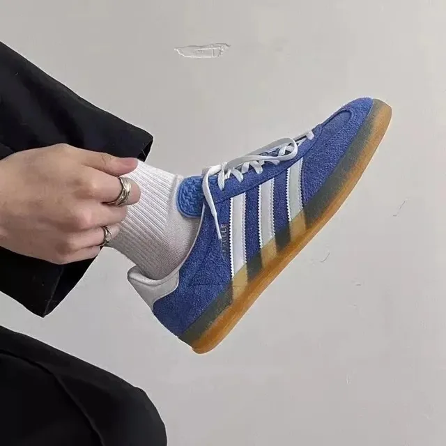 Adidas Samba Blue Suede
