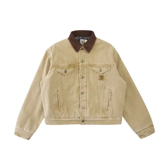 Carhartt Trucker Jacket Corduroy Collar
