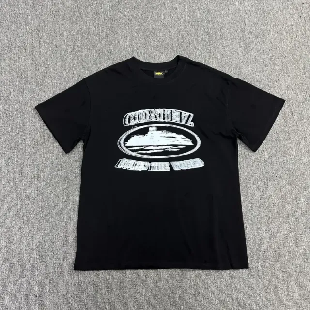 Graphic Tee Corteiz Logo Print
