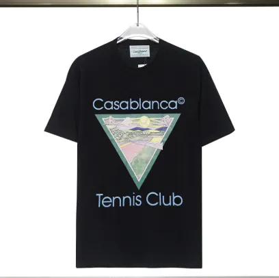 Casablanca Tennis Club Tee Triangle Graphic