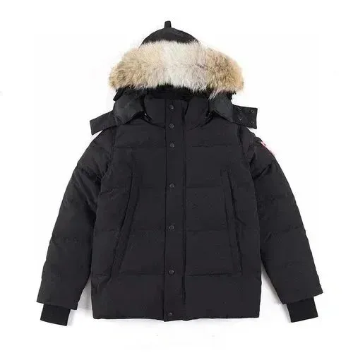 Canada Goose Parka With Fur Trim Hood