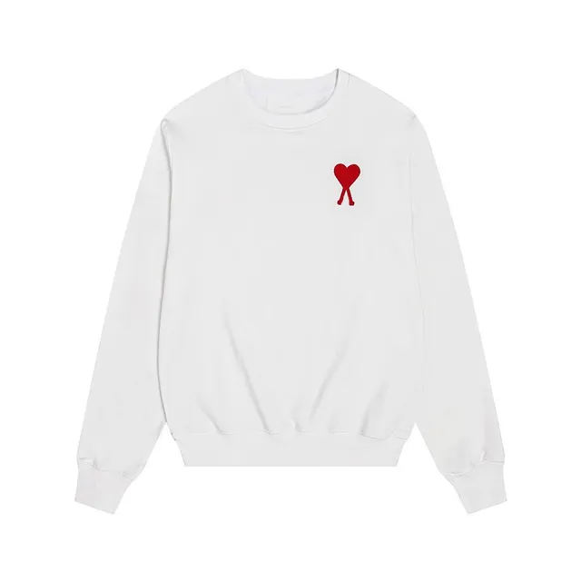 Amiri Crewneck Sweatshirt Red Heart Logo