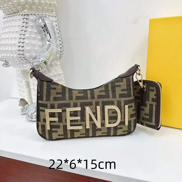Fendi Baguette FF Logo