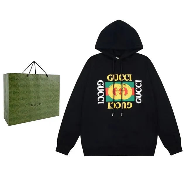 Gucci Hooded Sweatshirt GG Logo Print