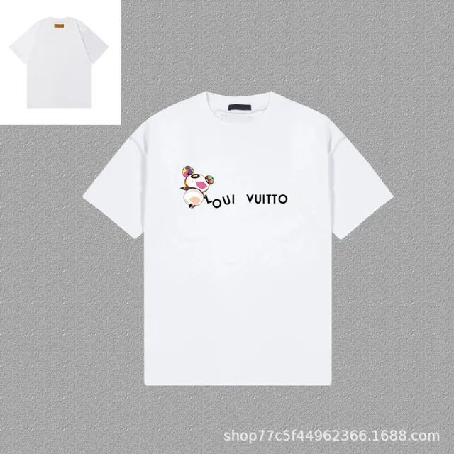 Louis Vuitton Panda Graphic Tee Multicolor Panda Print