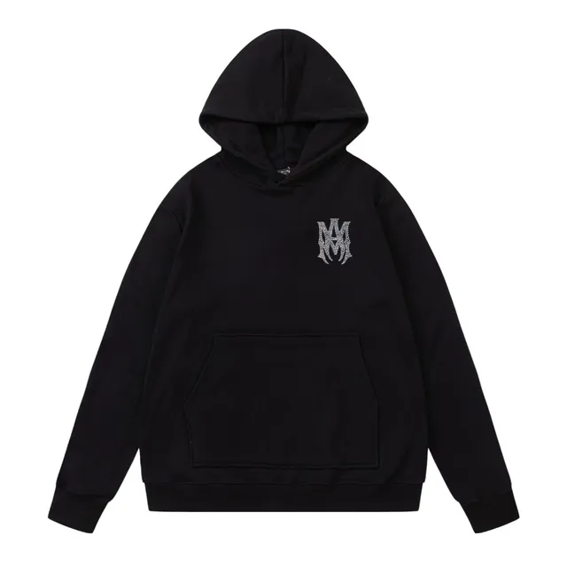 Amiri Hoodie Crystal Logo