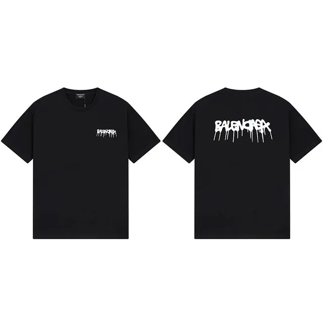 Balenciaga Logo T-Shirt Dripping Logo