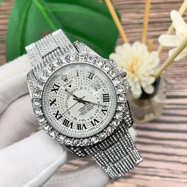 Rolex Submariner Date Diamond-Encrusted