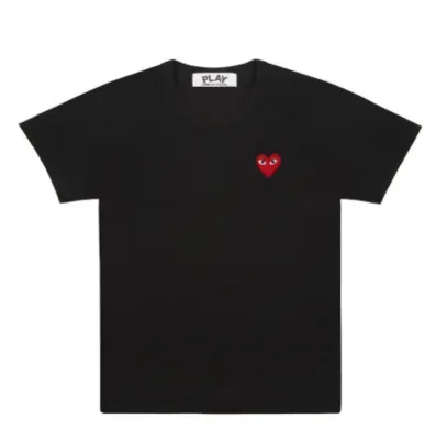 Black+red heart