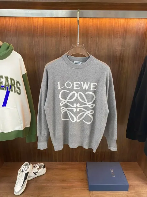 Loewe Logo Knit Sweater Anagram Print