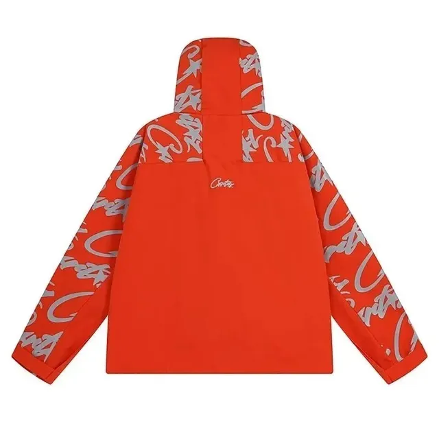 Corteiz Hooded Jacket Graffiti Print