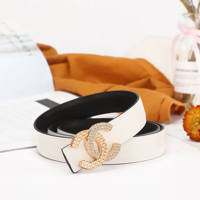 Chanel CC Logo Belt Crystal-Embellished