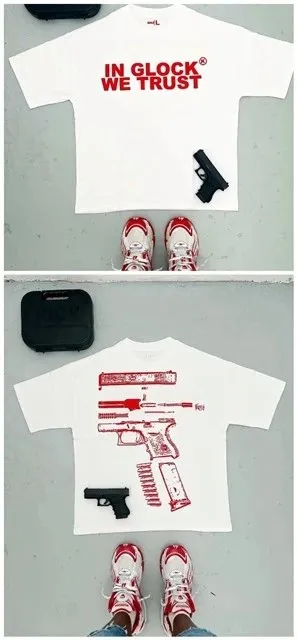Graphic T-Shirt In Glock We Trust