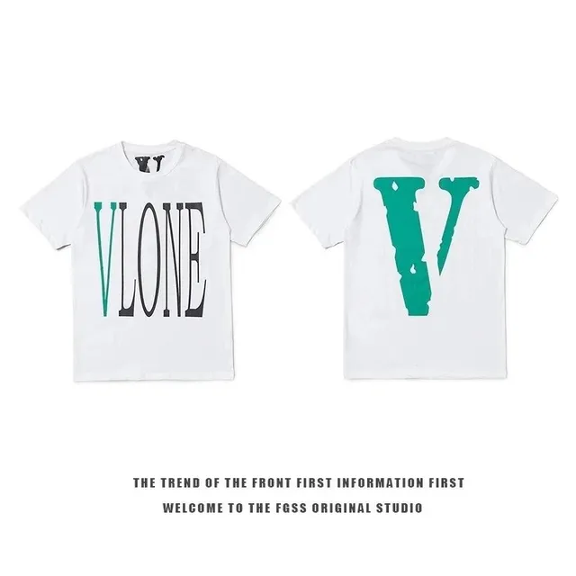 Off-White Vlone Tee Green Logo