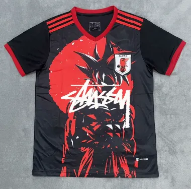Adidas Japan National Team Away Jersey Stüssy Collaboration