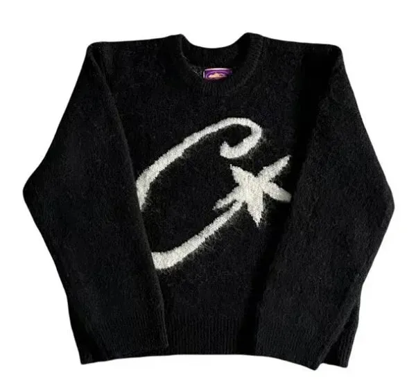 Corteiz Knit Sweater C Star Logo