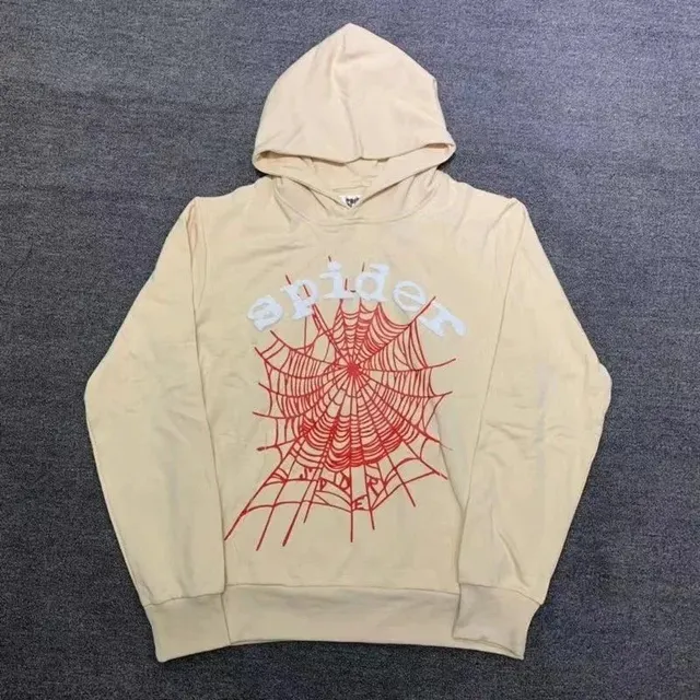 Sp5der Spider Hoodie Spider Web Print
