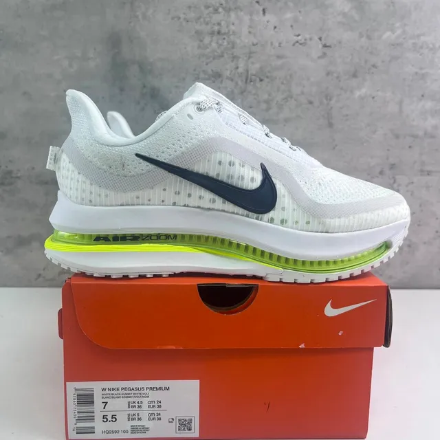 Nike Air Zoom Pegasus Premium White/Black/Summit White/Volt