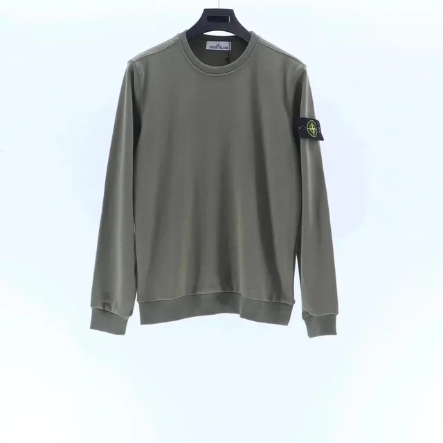 Stone Island Crewneck Sweatshirt Olive Green