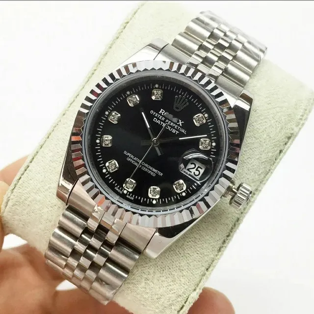 Rolex Oyster Perpetual Datejust Diamond Hour Markers