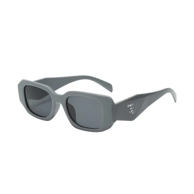 Prada Square Sunglasses Matte Grey