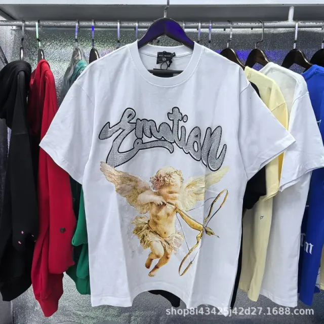 Mixed Emotion Graphic Tee Emotion Angel Print