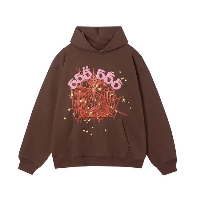 Sp5der Hoodie Spider Web 555 Print