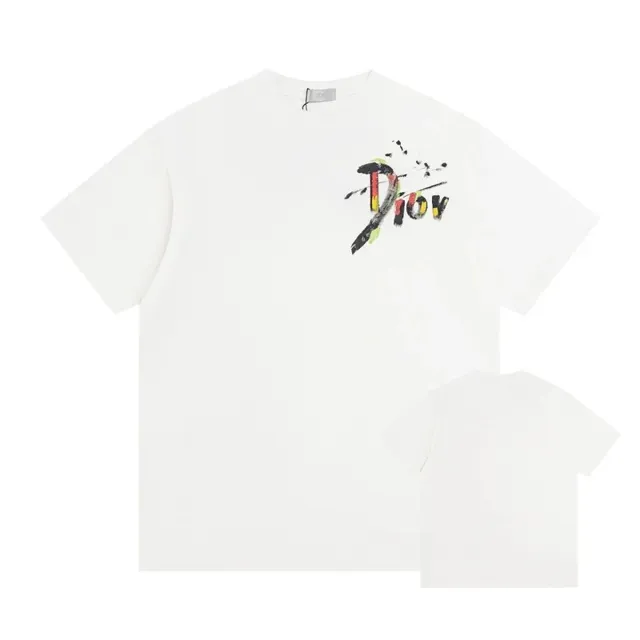 Dior T-Shirt Painted Logo