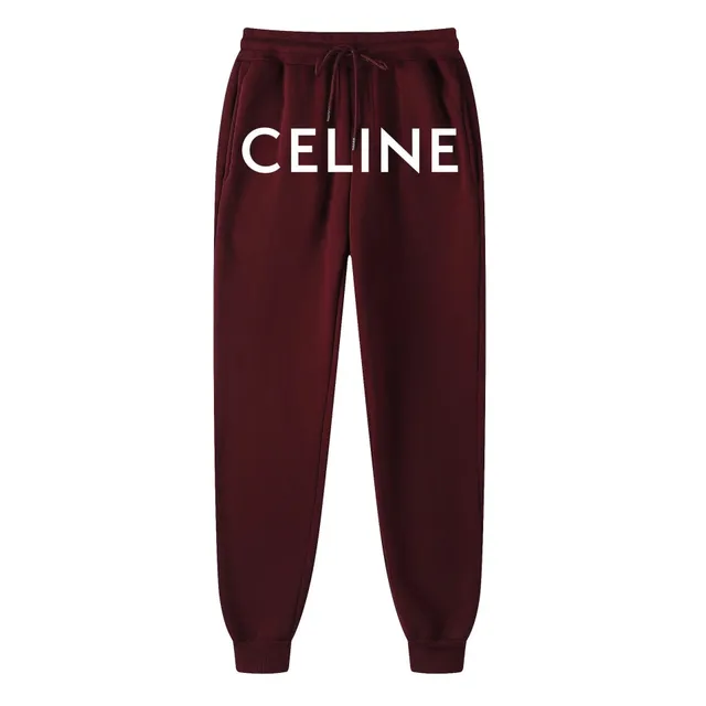 Celine Logo Joggers Bold Logo