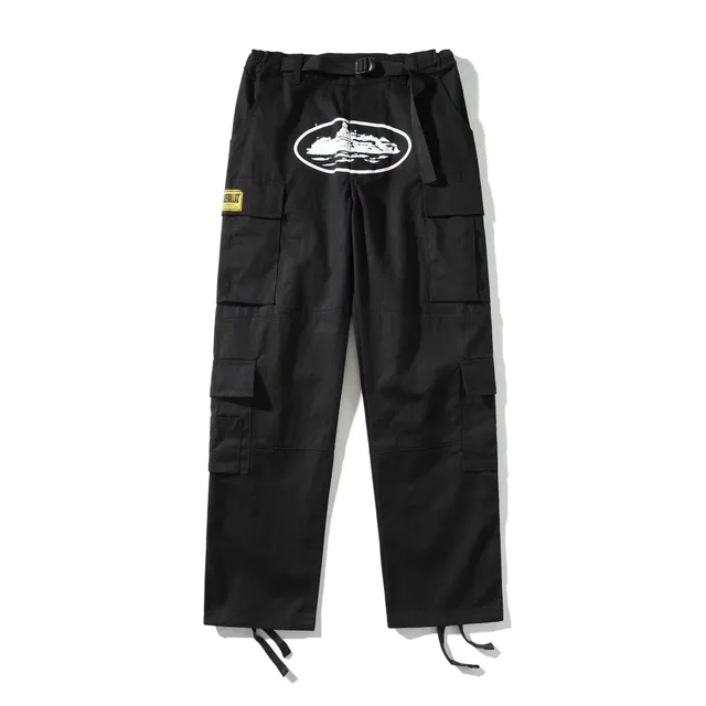 Corteiz Cargo Pants Island Logo