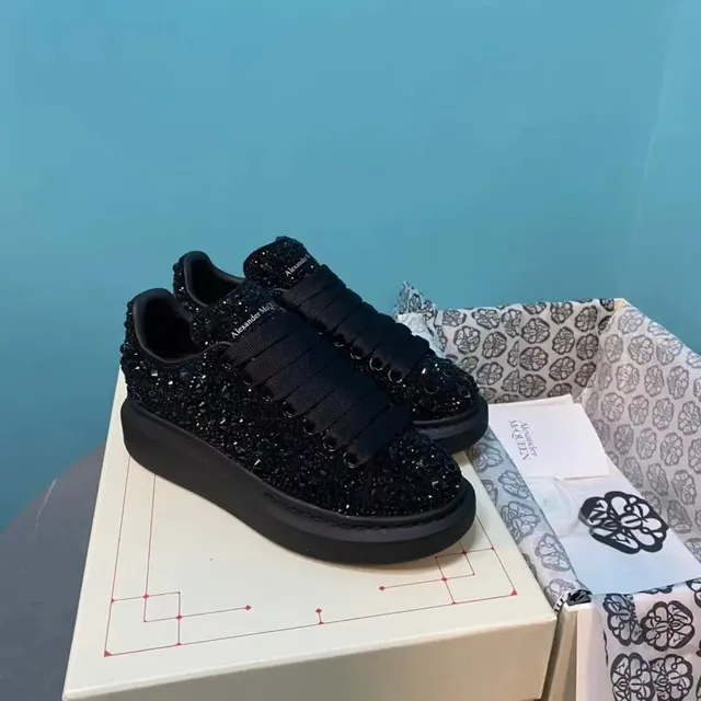 Alexander McQueen Oversized Sneaker Crystal-Embellished