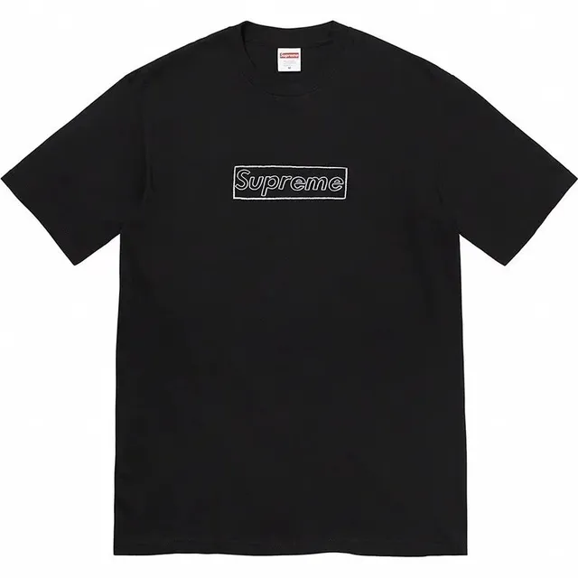 Supreme Box Logo Tee White Outline