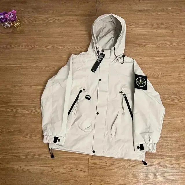 Stone Island Goggle Jacket Off-White