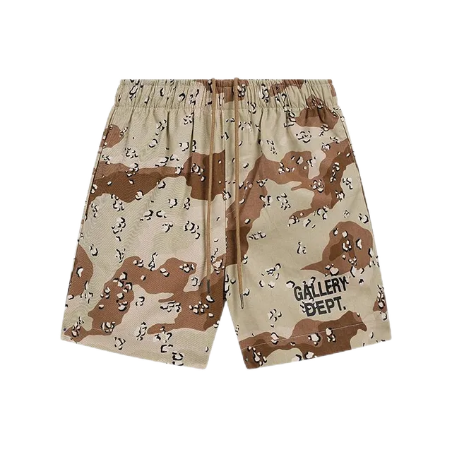 Gallery Dept. Camouflage Shorts Desert Camo