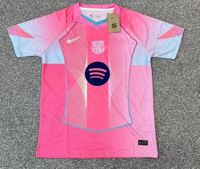 Nike FC Barcelona Third Jersey Spotify Pink Gradient