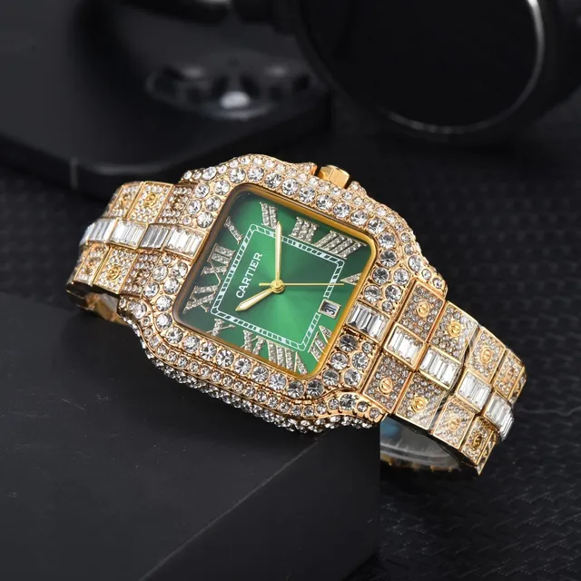 Santos de Cartier Pave Diamond