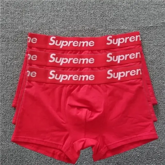 Supreme Box Logo Boxer Brief Red