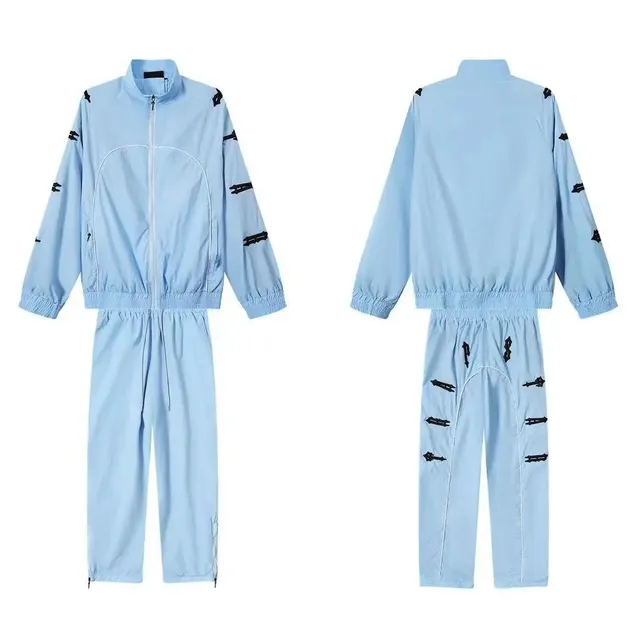 C.P. Company Goggle Track Suit Light Blue with Black Hardware