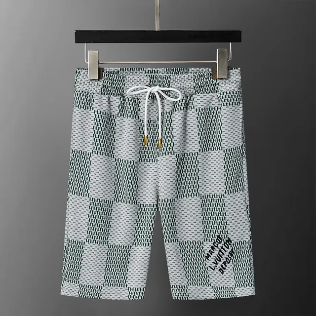Louis Vuitton Checkered Shorts Monogram Grid