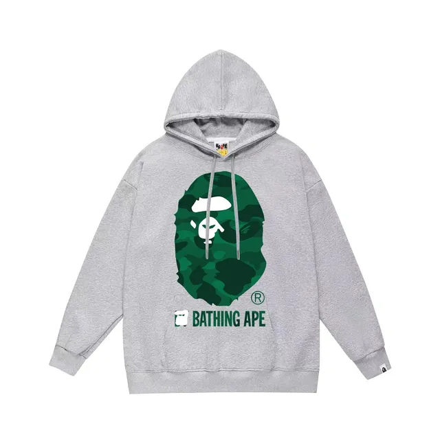 BAPE Shark Hoodie Camouflage Ape Head
