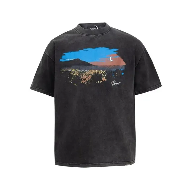 Represent Graphic Tee Night Landscape Print
