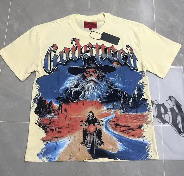 Godspeed Graphic Tee Wizard Rider Print