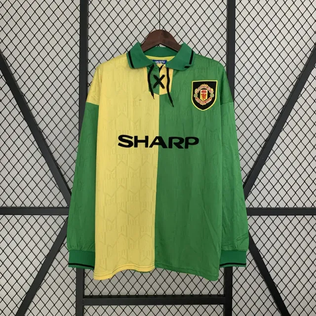 92-94 manchester united second away long sleeves