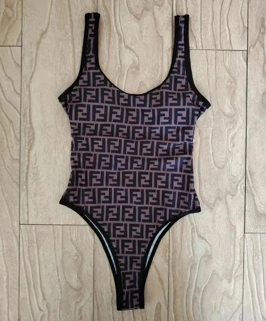 Fendi Bodysuit FF Logo Print