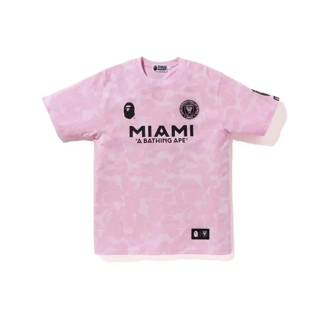BAPE × Inter Miami Miami FC Jersey Pink Camo