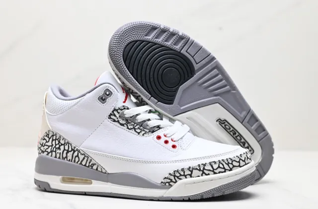 Air Jordan 3 White Cement