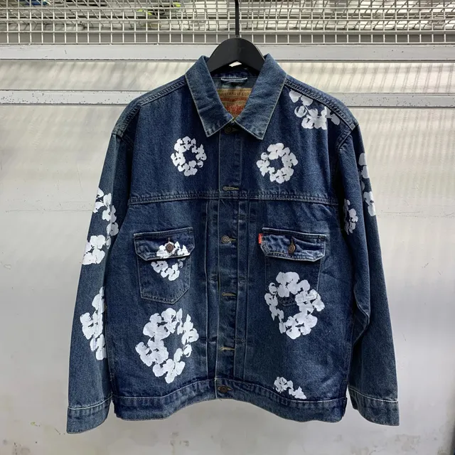 Levi's Denim Jacket Floral Print