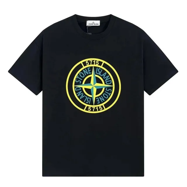 Stone Island Compass Logo T-Shirt 5715 Print