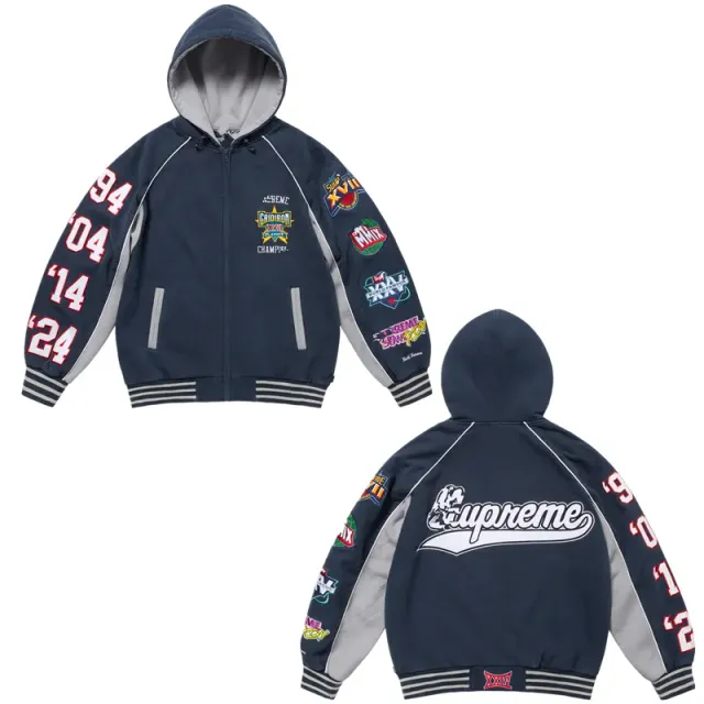 Supreme Champion Jacket NFL Patchwork